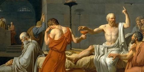 OBITUÁRIO - A morte de Sócrates.
