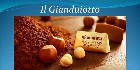 "Il Gianduiotto": uma delícia italiana.