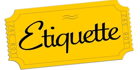 Etiquette is not a tag or a label,is it ?