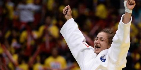 Majlinda Kelmendi - Kosovo's judo queen.