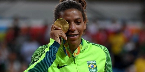 " Rafaela Silva = A warrior of Gold ."