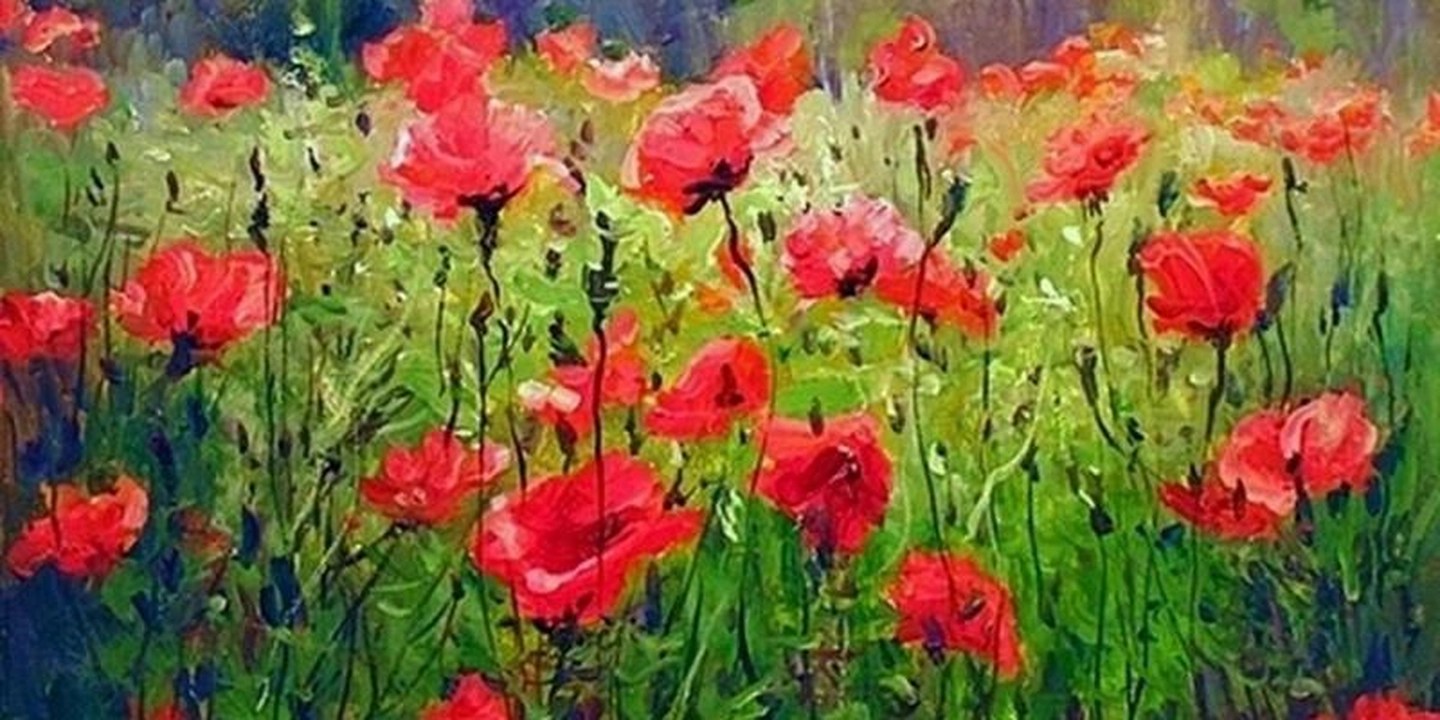 Pop Art and Poppies.