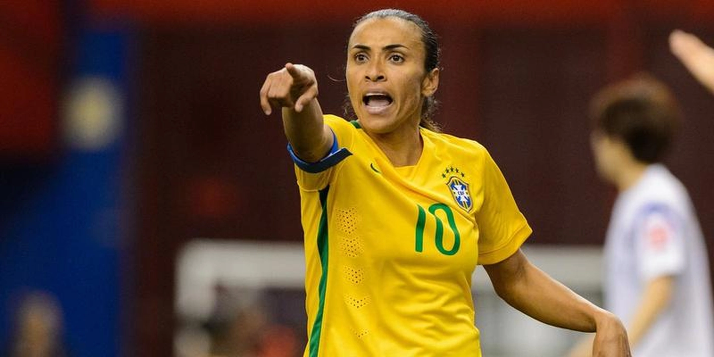  Determination + talent = Marta ,football superstar !