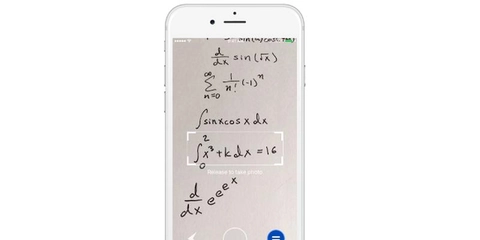 App para resolver equações escritas a mão em papel