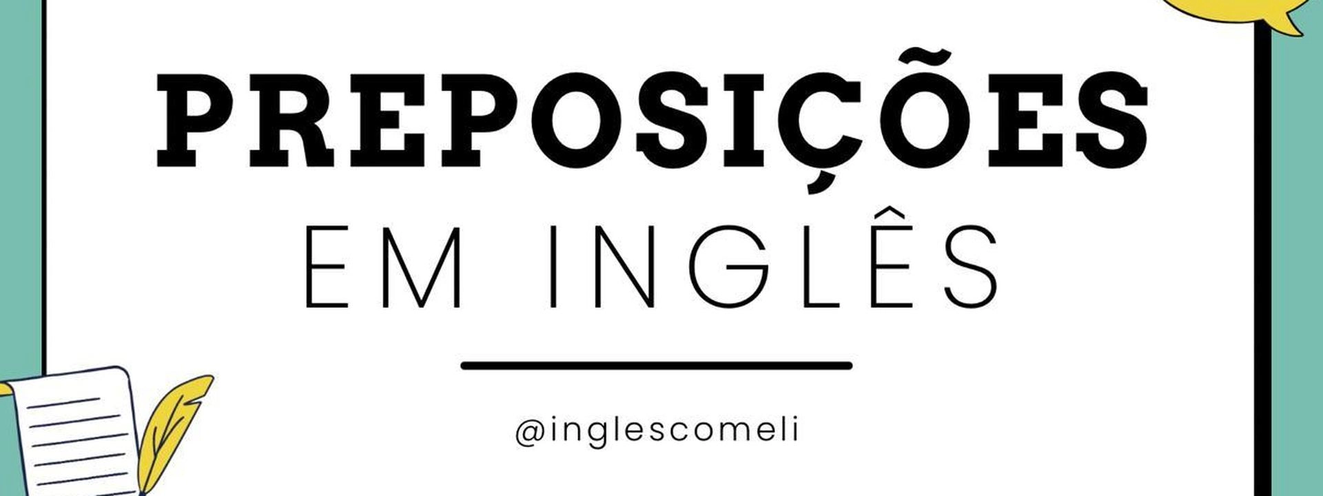 Domine as Preposições em Inglês: