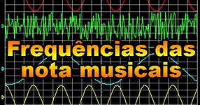 Frequências das nota musicais