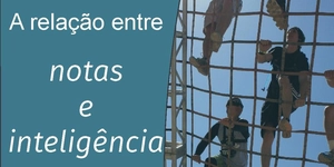 Notas x inteligência = menos do que você imagina