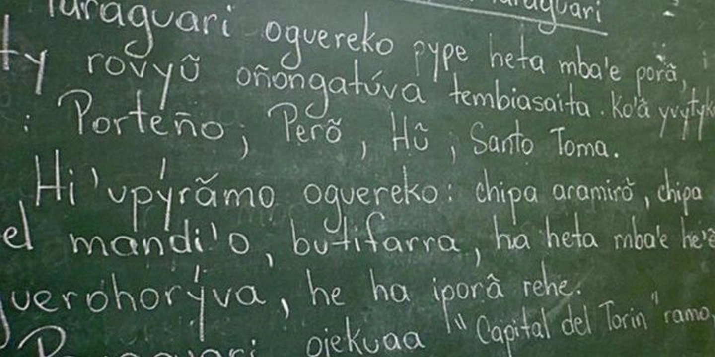 Por que os nossos vizinhos Paraguaios falam Guarani?