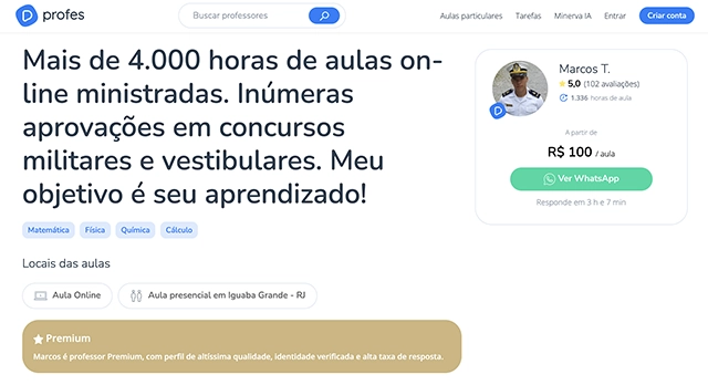 Professor Marcos - Matemática